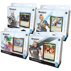 MTG Final Fantasy Collector Commander Deck Display